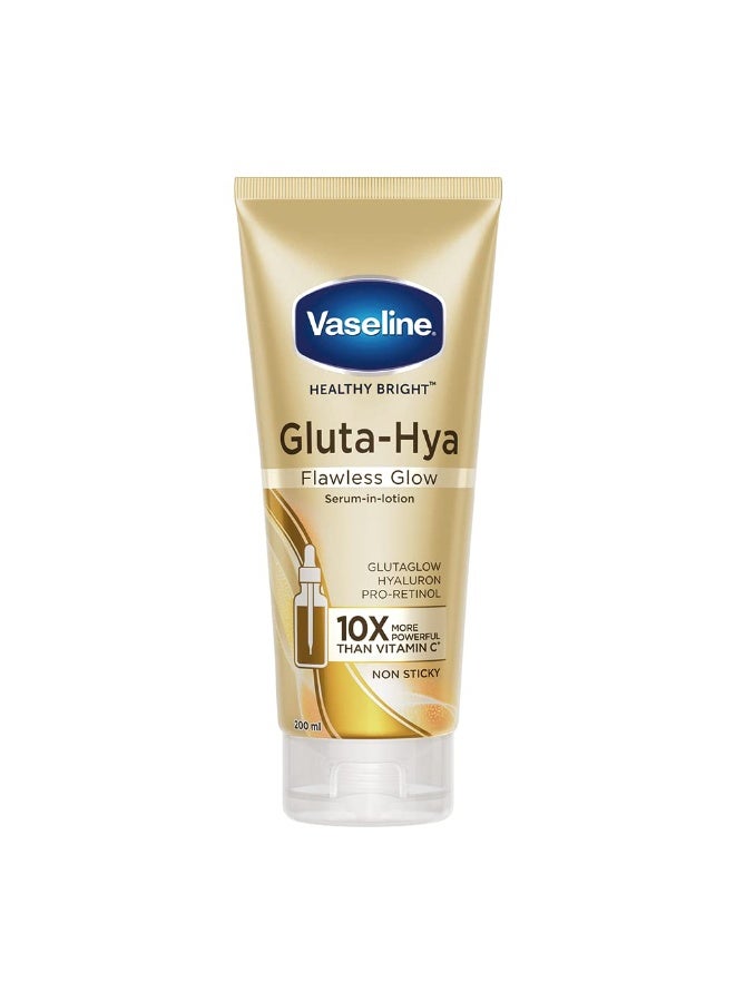Vaseline Gluta-Hya Flawless Glow, 200Ml + Gluta-Hya Dewy Radiance, 200Ml Lotion - Image 4